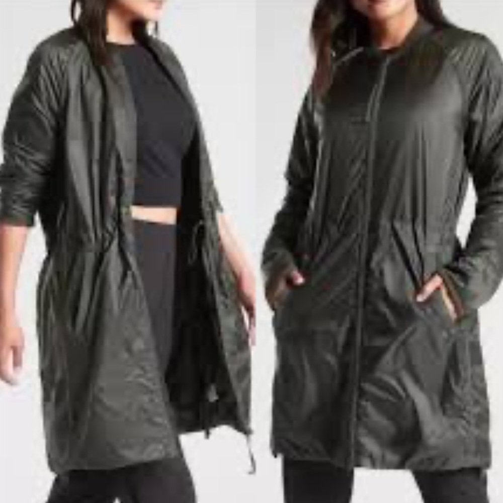 Athleta Women's black‎ insulated Jacket